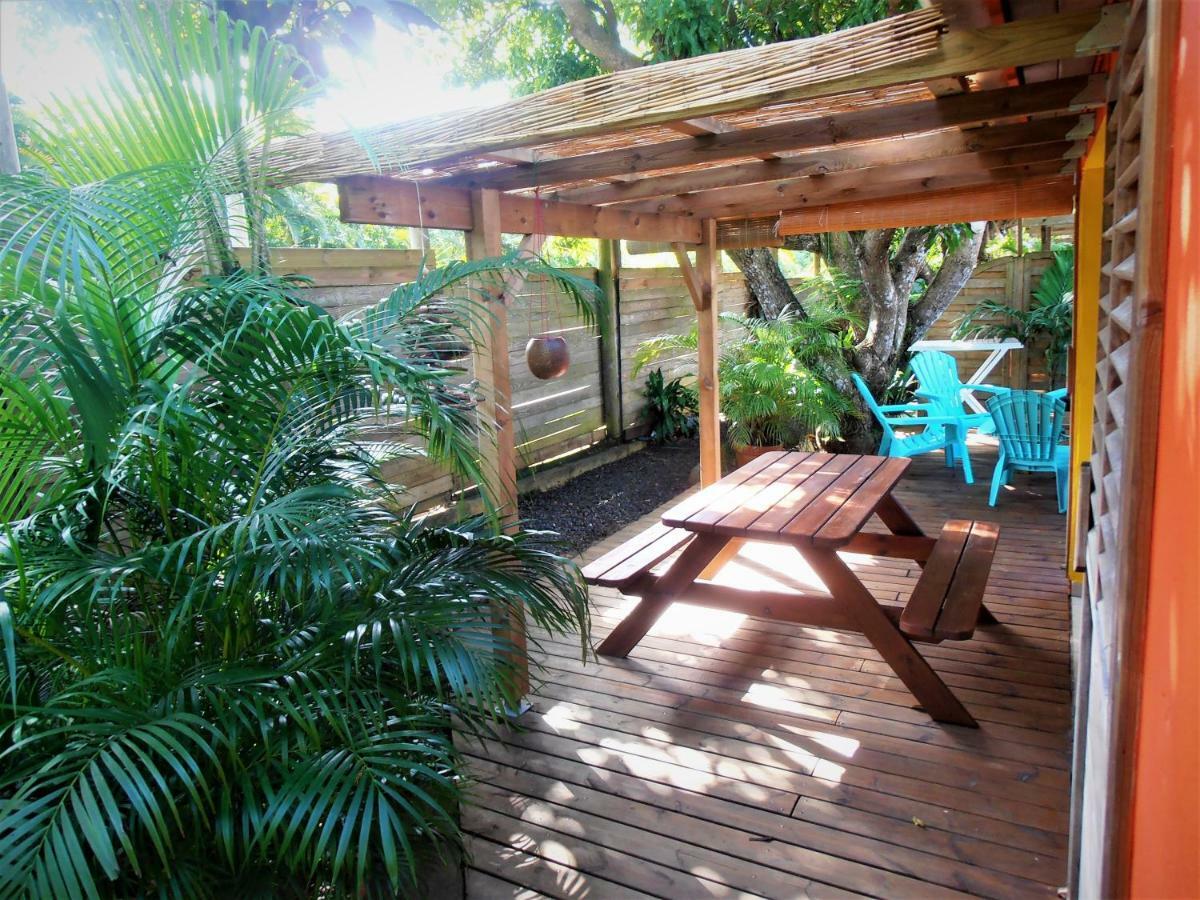 Villa Les Manguiers à Deshaies Extérieur photo